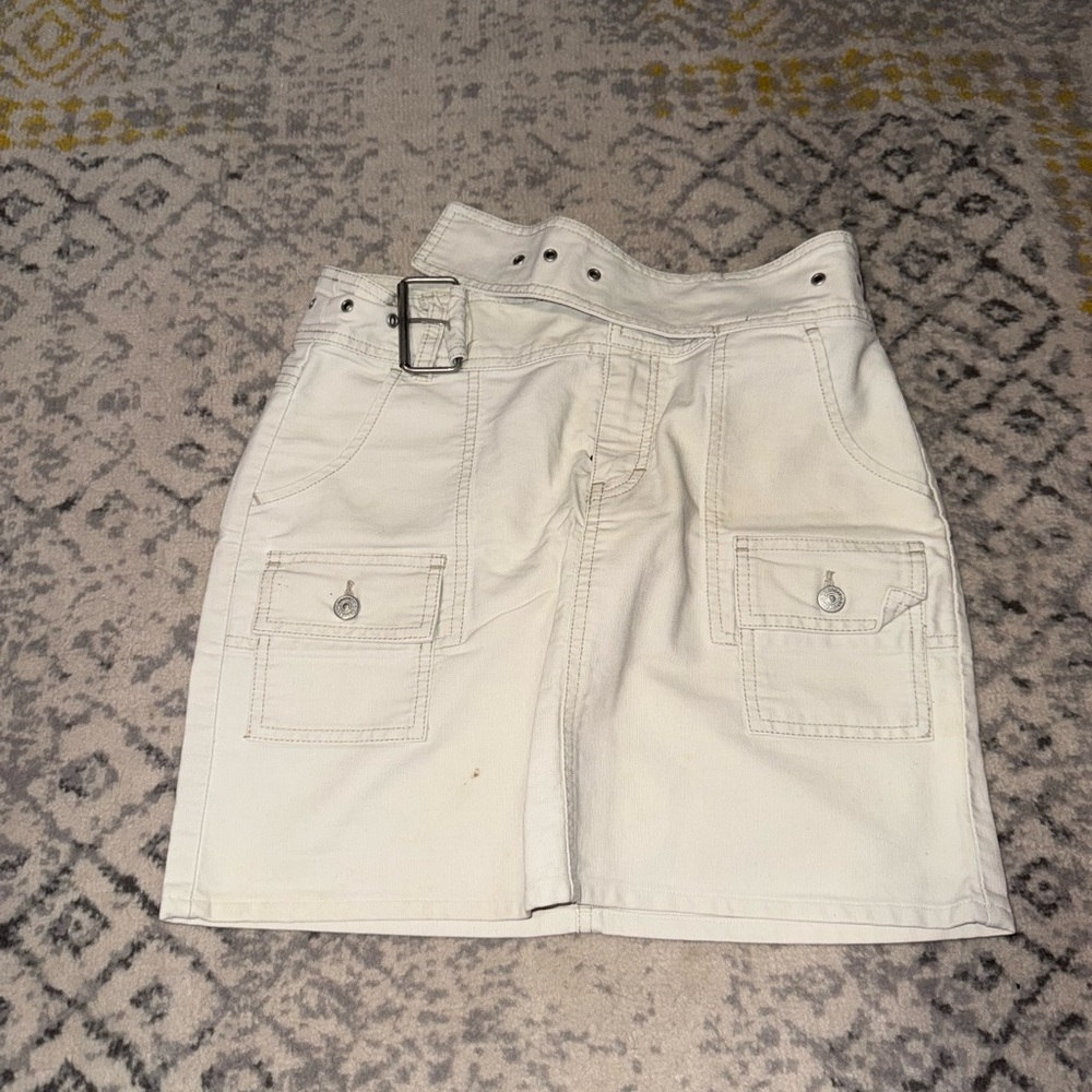 UNIONBAY Off-White Denim Shorts